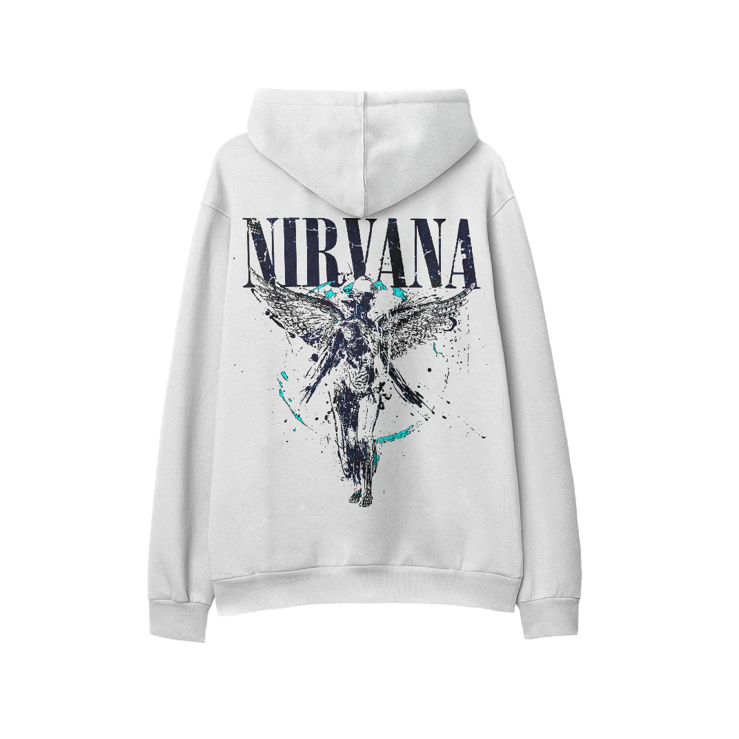 Official Nirvana outlets In Utero Zip up Hoodie